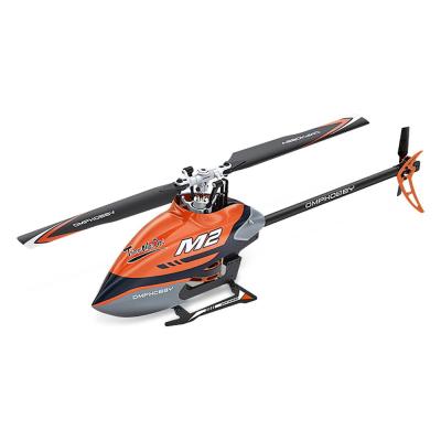 China RC Hobby OMPHOBBY Cool M2 RC Helicopter Dual-Bruchless Micro Helicopter Motor Direct Drive 3D Remote Control Helicopter BNF for sale