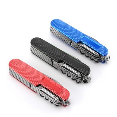 China Travel Optional Multifunctional Home Outdoor Swiss Army Knife Tool Mini Portable Folding Knife Stainless Steel for sale