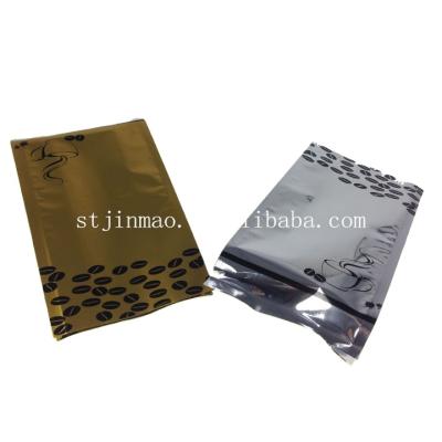 China Security Customized Aluminum Valve Flap Sealed Bag Side Gusset Coffee Bag for sale