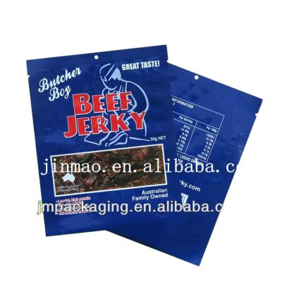 China Security Printed Custom Custom Made Jerky Beef Packaging Bags & Favorable Prices / Dried Beef Package Bags / Plastic Bag For Jerky Beef for sale