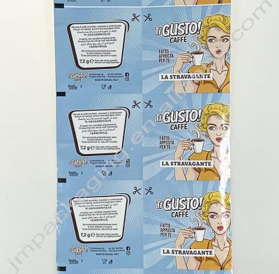 China Security Auto Packaging Film For Coffee Aluminum Foil Heat Seal Bag / Fashion Design for sale