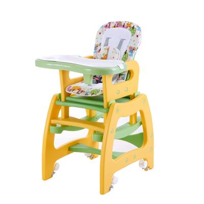 China Kunshan 2021 Traditional Good Selling Baby Plastic Umpire Chair For Baby Feeding High Quality Dining Chair High Baby Chair for sale