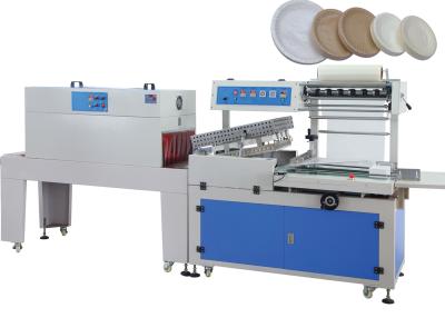 China 380V automatisch krimp Verpakkende Machine voor Flessen, krimpen Omslagmateriaal 50HZ - 60 Herz Te koop