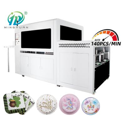 China ZDJ1200 2-12 Inch Paper Plate Machine To Make Disposable Fully Automatic High Speed Food Paper Plate Machine for sale