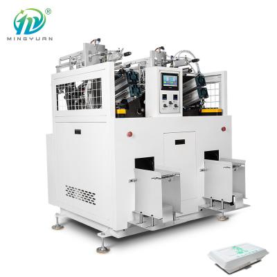 China Full Motion Disposable Carton Machine / High Speed Hamburger Box Machine for sale