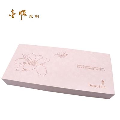 China Customized Eco Friendly Cosmetic Cardboard Box Custom Product Box Recyclable Cosmetic Packaging for sale