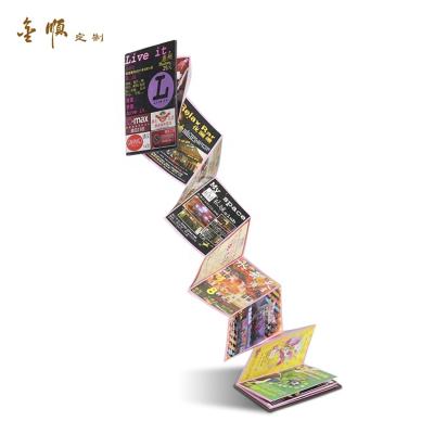 China paper & Custom Cardboard Magnet Cardboard Folding Album Instructions Paper Brochure Manual for sale