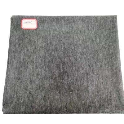 China Comfortable Accessories For Clothes Adhesive Nonwoven Polyester Interlining Thermal Bonded Nonwoven Fabric for sale