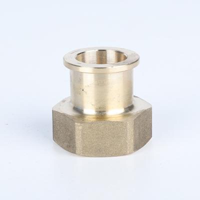 China Industry Female Thread Hose Barb Fitting Brass Gas Fitting Forged Water Fitting Pneumatic Nozzle Adapter Hose Connector For Hose for sale