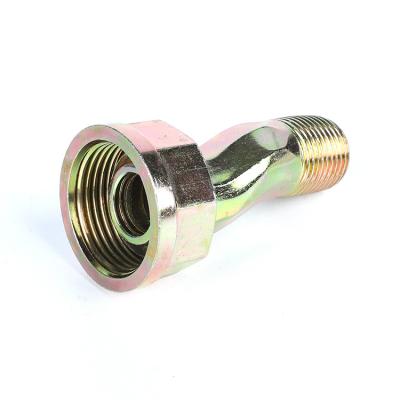 China Industry Tube Connector Water Fuel Air Pipes Gas Pipe Fitting Elbow Gas Brass Connectors Copper Brass Fittings for sale