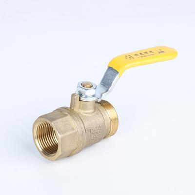 China Water ODM Manufacturer Sanitary Pipe Brass X Pump Tube Pipe Fitting Pump Valve Male Female Ball Valve for sale