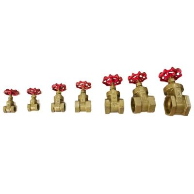 China Factory direct sales water pipe fittings double colors 1/2 ball valve brass ball valve brass faucets china for sale