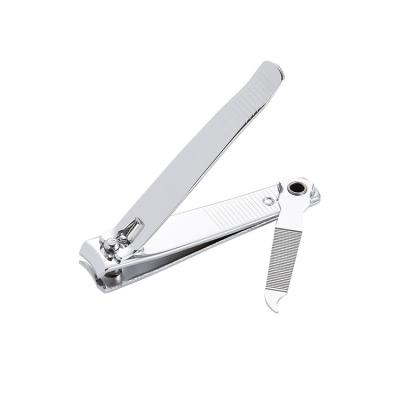 China Carbon Material Left Clipper Fashion Sliver Stainless Steel Nail Clippers Hot Selling Finger Nail Clipper Manicure Tool for sale