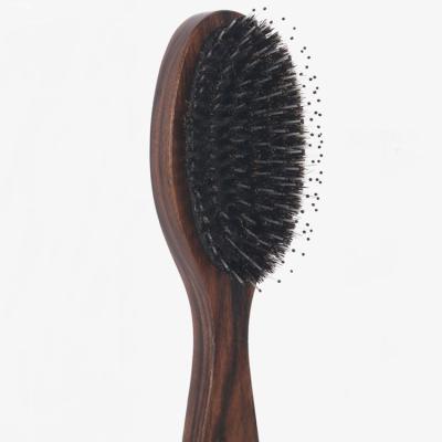 China Wholesale High Quality Anti-static Custom Boar Bristle Hair Brush Nylon Soft Hair Brush for sale