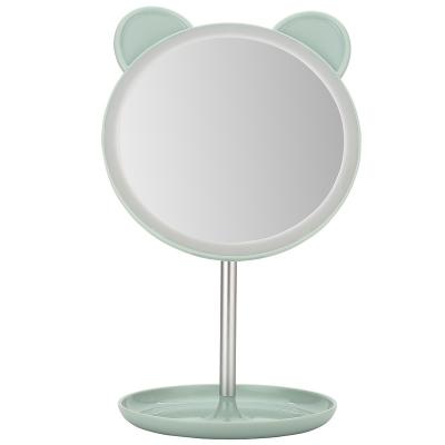 China 360 Degree Rotation High Definition Detachable Base Table Magnifying Mirror for sale