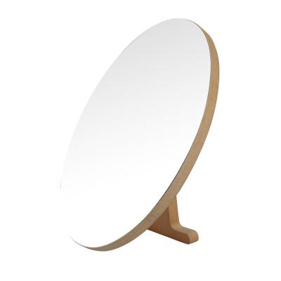 China Magnifying 2021 Modern Design 360 Degree Rotation Make Up Table Mirror Beauty Vanity Table Adjustable Mirror for sale