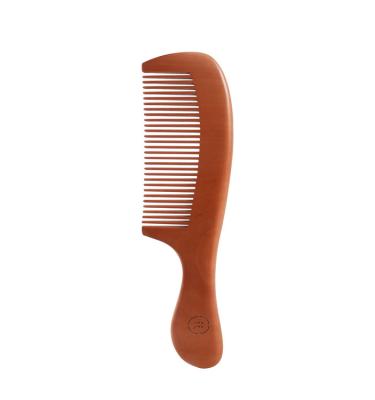 China Vamando Pear Wood Hair Comb Manufacturer Customized Private Label Good Quality Pear Comb Wooden Material Beard for sale