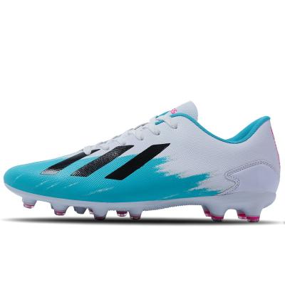 China Original High Quality Latest New Fashion Seven Eco-Friendly Turf Grass Ground Men Zapatos De Futbol PU Indoor Soccer Training Shoes In Stock for sale