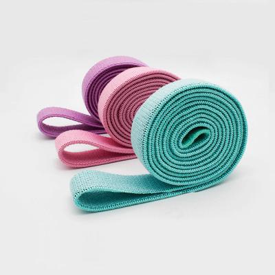 China Home Wholesale Multifunctional Eco-friendly Fitness Yoga Cloth Stretch Band For Body Building for sale