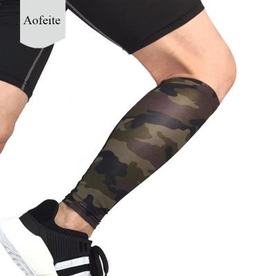 China Compression Anti-Slip Calf Running Thigh Support Lower Price Sports Knee Protector Long Wave Band Sleeve for Men and Women for sale