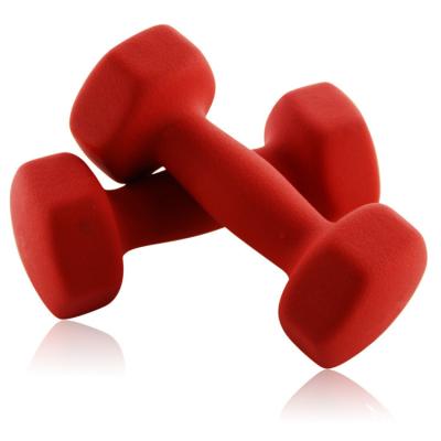 China Strong iron core to prevent breakage design professional gym fitness training pink twist adjustable weight triangle rubber dumbbells for sale