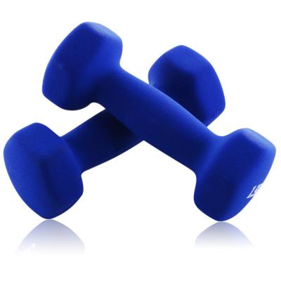 China Solid iron core to prevent breakage ladies small cheap home dumbbells set arm thin children's fitness gym dumbbell weight equipment for sale