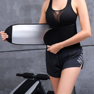 China OEM Wholesale High Quality Breathable Neoprene Eco-friendly Slimming Exercise Belt Waist Trimmer Sweat Belt With Phone Pocket for sale