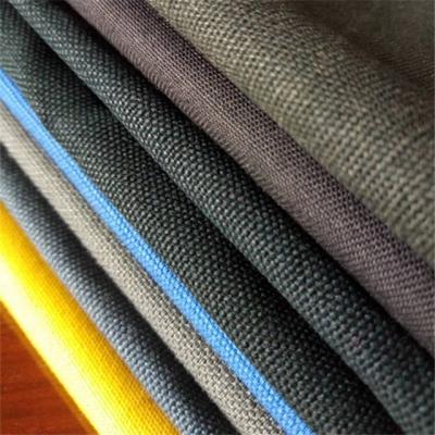 China Wholesale Woven Blackout Stocklot For 100% Cotton Linen Fabrics for sale