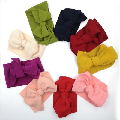 China Hot Selling China Popular Women Turban Knot Hair Holder Elastic Headbands Fashion Stretch Headwraps for sale