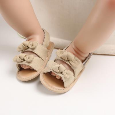 China Summer 0-1T Toddler Lightweight Baby Sandals Soft Bottom Non-slip Princess Toddler Shoes Wholesale for sale