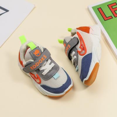 China Autumn New Lightweight Boys Toddler Shoes Girls Sports Soft Bottom Baby Shoes Breathable Functional Shoes for sale