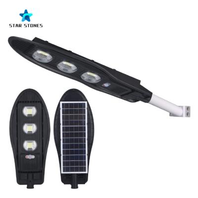 China Outdoor Street Garden Energy Saving All In One 50 100 150 Watt All In One Solar Power Led Street Lighting for sale