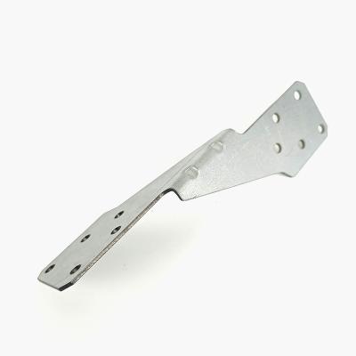 China Wood Connection 1.5 Inch 6 Inch X Galvanized Steel Hurricane Tie For Wood Connection for sale