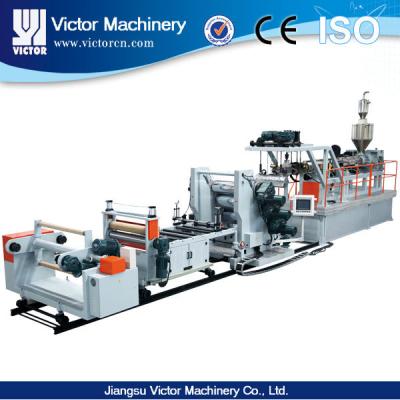 China Plastic Sheet Material PVC ID Cards PVC Sheet Pet Sheet Extrusion Line for sale