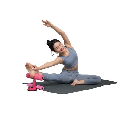 China Auxiliary Trainer Sit Up Aid For Home Sit Up Bar Fitness Equipment Adjustable Bodybiulding Floor Suction for sale