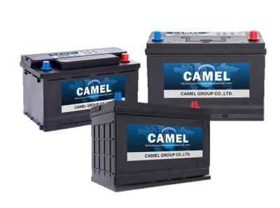 China Camel Maintenance Free Car Starter Battery 12V 66Ah 74Ah EN Standard for sale