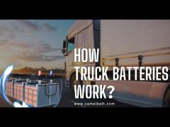 How the lead acid heavy duty truck batteries work? Working principle