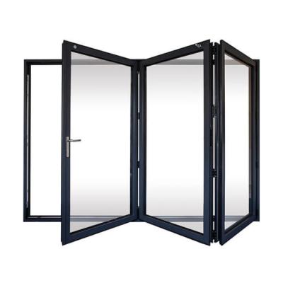 China Trend Windproof Style Interior Aluminum Door Double Glazed New Design Swing Patio Door Internal Bifold Doors With Glass for sale