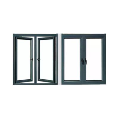 China Wholesale Europe Security Aluminum Glass Front French Double Doors Heat Insulation Door For Homes French Swing Door Solid Frosted Glass for sale