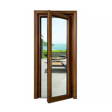 China Double French Door Thermal Insulation Swing Doors Soundproof French Glass Patio Balcony Balcony Interior Thermal Break Glass Door Luxury Aluminum for sale