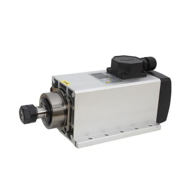 China 220v 380v 3.5kw Air Cooling High Speed ​​Spindle Milling Motor With Flange for sale