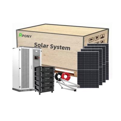 China All-in-one Home Off the Grid System 3 KW 5kw 10kw 15kw Home Use Hybrid Solar Powered Storage Panel System for Home for sale