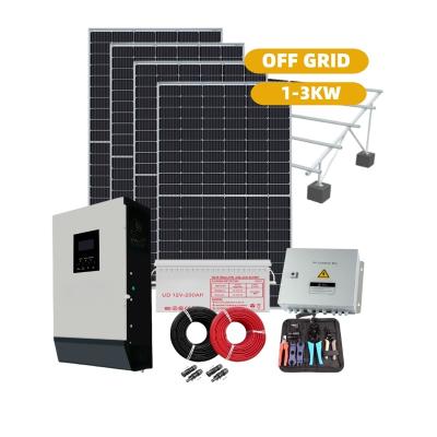 China Wholesale Price Home Complete Residential Off Grid Energy Home Solar Panel Mounting System for sale