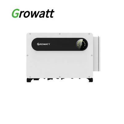 China Home Solar Power System Growatt All Max Series 80KTL3X BT 100-125KTL3-X BT On Grid 3 Phase 60kw 80kw 100Kw 110Kw 125Kw Commercial Inverter Mppt Inverter for sale