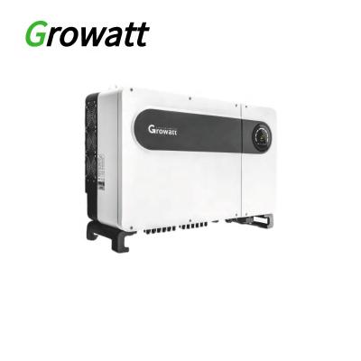 China Home Solar Power System Growatt All Series Max 60KTL3X BT - Max 80KTL3X BT On Grid 3 Phase 60kw 80kw Commercial Inverter Mppt Inverter for sale