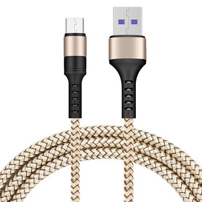 China Mobile Phone Type-C Data Cable 5A Super Fast Charging For Huawei P9P10P20P30pro Type C Fast Charging Cable for sale