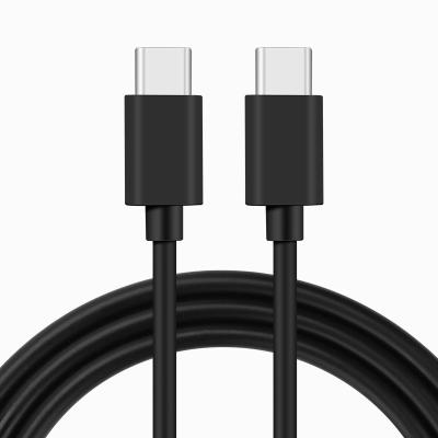 China Mobile Phone 60W 100W C to C 3A Fast Charging Cable 5A Palladium Data Cable Male to Male Type-C to Type-C Cable for sale