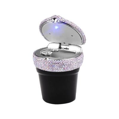 China Creative Eco-friendly Car Ashtrays Car Set Auger Ashtray With Led Lights Set Auger Car Ashtrays for sale