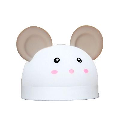 China ABS Drop Shipping Cute Mouse Night Light Desktop Cute Mouse Night Lamp Garden BTS Lamp Mouse Rechargeable Lamp for sale