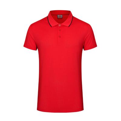 China Wholesale QUICK DRY Custom Sleeve Logo Printing Plain Blank Short Summer Slim Men's Polo T-Shirts Golf Clothing Business Formal T-shirt for sale